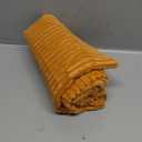 MIULEE Burnt Orange Corduroy Pillow Covers Pack of 2 Boho Decorative Spliced Throw Pillows Soft Cross Patchwork Textured Covers Pillowcases Home Decor for Couch Living Room Bed Sofa 18x18 inch