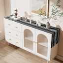 OTOSTAR Black Table Runner 13x60 Inches Boho Rustic Table Runner with Tassels Farmhouse Kitchen Dining Macrame Table Decoration for Christmas Home Wedding Party Birthday Holiday Decor (Black)