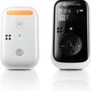 Motorola Nursery PIP11 Audio Baby Monitor, Nightlight, 1000ft Range, 2-Way Talk, Lullabies, Portable Parent Unit (AAA Rechargeable Batteries Included)