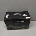 Karaokee Microphone Machine Kids Adults, Karaoke Machine Adults Big Party, Outdoor Bluetooth Speaker Karaoke Machines Portable 6 Sound Effects 4 Party Lights TF Card/ USB Home Picnic Church, Black