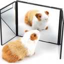 Foldable Makeup Mirror, With Hook and Loop Design for Hoom
