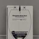 KOHLER 20110-0 Brevia, Slow Close Toilet Seat, Elongated Toilet Seat, Grip-Tight Bumpers Quick-Attach Hardware, White