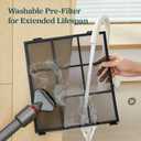 LEVOIT Air Purifier for Home Large Room Up to 1073Ft with Air Quality Monitor, AHAM VERIFIDE, Smart WiFi, Washable Pre-Filter, HEPA Sleep Mode for Pets, Allergies, Dust, Pollen, Vital 100S-P, White