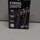 Joiedomi Clear Christmas String Lights Indoor,100 Count Mini White Fairy Light Outdoor,19.4 FT Decor for Patio Dorm Classroom Bedroom Holiday Wedding Party Garland Birthday Festival,Green Wire