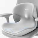 Seat Cushion for Office Chair, Lumbar Support Pillow for Car, Premium Memory Foam Ergonomic Seat Cushions for Long Sitting, Tailbone & Back & Sciatica Pain Relief
