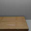 FOLUBAN White Coffee Table, Modern Rustic Wood and Metal Center Table, Industrial Simple Cocktail Tea Table for Living Room, 31.5 Inch