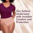 Depend Silhouette Adult Diapers, Incontinence & Postpartum Bladder Leak Underwear for Women, Maximum Absorbency, Extra Large, Pink, 48 Count (2 Pack)