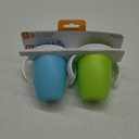 Munchkin Sippy Cup for 6 Month Old and Up, Spill Proof Miracle 360 Toddler Cups with Transition Handles, 7 Ounce, 2 Pack, Blue/Green (Miracle Cups, Blue/Green)