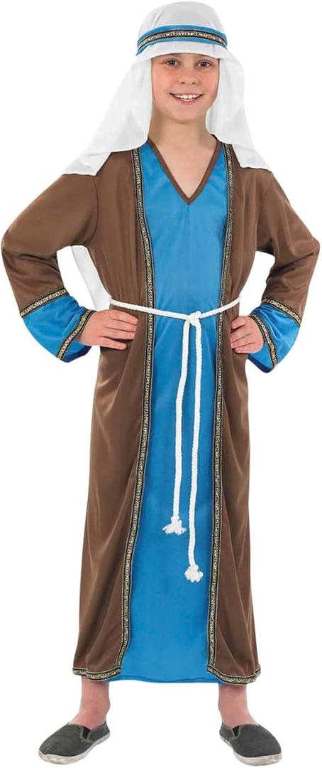 Fun Shack Kids Joseph Costume Kids, Boys Joseph Costume For Boys, St Joseph Costume for Kids, Saint Joseph Costume Kids M