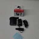 Nedyfix Inflatable Electric Air Pump,110V AC/12V DC Portable Fast Inflation Pump with 3 Nozzles, Used for Inflatable Boats,etc