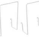 4 Pcs Stylish Plastic Storage Shelf Hooks Pegboard Stand Drawer Organizer