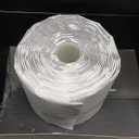 4 Inch x 18 Feet White Hook and Loop Tape with Adhesive, Nylon Heavy Duty Hook and Loop Tape Strips, Non Slip Rug Grippers, Wall Adhesive Strips, Keep Couch Cushions from Sliding - White