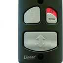 Linear HAE00001 3-Button Deluxe Replacement Wall Control Panel for Linear Garage Door Openers. Compatible with Linear LDCO800, LDO33, LDO50, LSO50, LCO75.