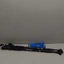 TheFitLife Nordic Walking Trekking Poles - 2 Sticks with Anti-Shock and Quick Lock System, Telescopic, Collapsible, Ultralight for Hiking, Camping, Mountaining, Backpacking, Walking, Trekking (Black)