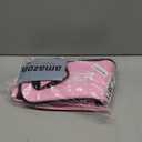 EALER Adult One Shoulder Hockey Stick Bag, Black, Lightweight, Waterproof, Adjustable Buckle Strap, Padded Shoulder Strap, Fits up to 3 Senior Sticks, for Men (Adult(70.5"), Rose Red)