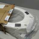 Carex Toilet Seat Riser, Elongated Raised Toilet Seat Adds 3.5 inches to Toilet Height, for Assistance Bending or Sitting, 300 Pound Weight Capacity Toilet Riser