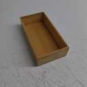 YBM Home 322 Drawer Organizer Storage Box, 3x9x2, Natural