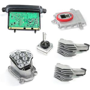 LH Xenon Ballast & LED Module Kit for 2011-2013 BMW 5 Series F10 528i 535i Left Side Replaces# 63-11-7-271-903 63-21-7-217-509 63117271903 63127262731