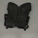 DREAM PAIRS Women's Walking Sandals Arch Support Orthopedic Recovery Hiking Sandals Thick Athletic Cushion Adjustable Strap for Plantar Fasciitis (9, All Black)