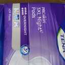 TENA ProSkin 3XL Overnight Incontinence Pads for Women and Men, 48 Count (XXXL)