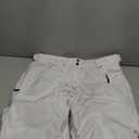 Men's Insulated Snow Pants Waterproof Ski Pant for Winter Hiking Bottom Leg Zipper Outdoor Pants Zipper Pockets Size M