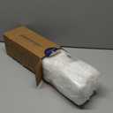 Phantoscope Pack of 2 Faux Fur Solid Throw Decorative Pillow Cover Cushion Covers Luxury Soft Decorative Pillowcase Fuzzy Pillow Covers for Bed/Couch, White 18 x 18 Inches