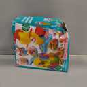 PLAY 2 in 1 Color Dough Kitchen Creations Set, Ice Cream Noodle Maker Color Dough Sets for Kids Ages 4-8, Kitchen Food Toys for Boys Girls Kids Toddlers Ages 3+, with 18 oz Multicolor Clay (Yellowish Purple)