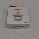 2 Packs Baby Teething Toy for 0-6 6-12 Months, Food Grade Silicone Teething Mitten, Anti Dropping Wrist Hand Teethers Baby Chew Toys for Sucking Needs, BPA Free (Pink & Caramel)