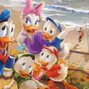 Ceaco - Thomas Kinkade - Disney - Donald & Daisy, A Ducky Afternoon - 1000 Piece Jigsaw Puzzle