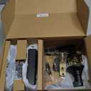 Veise VE017-L Fingerprint Smart Lock with Lever Handles, App Control, Keyless Entry Front Door Lock Set, Electronic Digital Keypad Deadbolt, Remote Grant, Emergency Power Port, Auto Lock, Matte Black