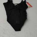 Popilush Shapewear Bodysuits for Women - Tummy Control Body Suits for Womens Deep V Corset Tops Thong Concert Outfits (Medium, Black)