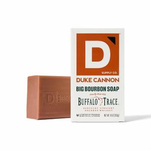 Duke Cannon Supply Co. Extra Large Bar Soap - Men's Natural Bar Soap With A Masculine Scent - Big American Bourbon Scented - All Skin Types - Hydrating Big Brick of Soap - Bourbon,10 oz