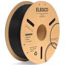 ELEGOO PLA Plus Filament 1.75mm Black 1KG, PLA+ Tougher and Stronger 3D Printer Filament Pro Dimensional Accuracy +/- 0.02mm, 1kg Spool(2.2lbs) Fits for Most FDM 3D Printers