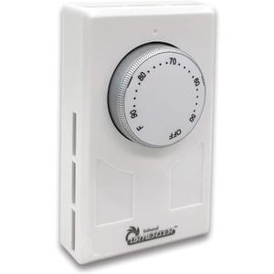 Dr. Infrared Heater DR-001 Wall Thermostat 4 wires single or Double poles 120-277V 3360-7756W, White.