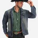 Western Cowboy Hat for Men Women,Shapeable Wide Brim Felt Fedora Classic Cowgirl Hats for Cowboys and Cowgirls,with bolo tie (Black, L)