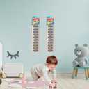 4 PCS Model Car Display Case Wall Mount Holds Up to 40 Cars Diecast Blister Packed Toy Car Organizer Compatible with Packaged Car Toy Car Storage Display Case Display Shelf Rack Wall Storage Rose Gold