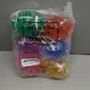 Gemscream 6 Pcs 4.5'' Spiky Squeaker Colorful Football Dog Toys for Medium Large Dogs Toys Heavy Duty Rubber Chew Toy for Aggressive Chewers Spiky Ball Fetch Toy for Training Clean Teeth Outdoor