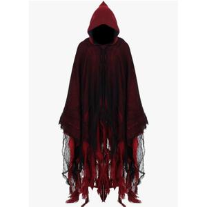 Brand: Geyoga Geyoga Halloween Grim Reaper Costume Halloween Scary Cloak Witch Costume Hooded Cape for Adult Cosplay Props, L Brand: Geyoga Geyoga Halloween Grim Reaper Costume Halloween Scary Cloak Witch Costume Hooded Cape for Adult Cosplay Props, L