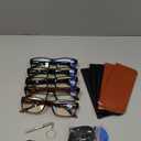 Gaoye Professional Reading Glasses for All Day - Computer Readers with Blue Light Protection - Value Pack glasses