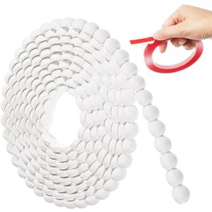 Dimeho Peel and Stick Molding Trim for Wall, Flexible Molding Trim 30 Ft Decorative DIY Wall Trims Self-Adhesive Paneling Strip Home Wallpaper Border for Bathroom Window Mirror Frame Cabinet TV Edge