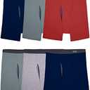 Fruit of the Loom Men's Coolzone Boxer Briefs, Moisture Wicking & Breathable, Assorted Color Multipacksg 3XL