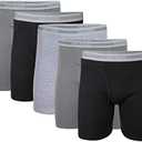 Gildan mens Underwear Boxer Briefs, Multipack, size XL