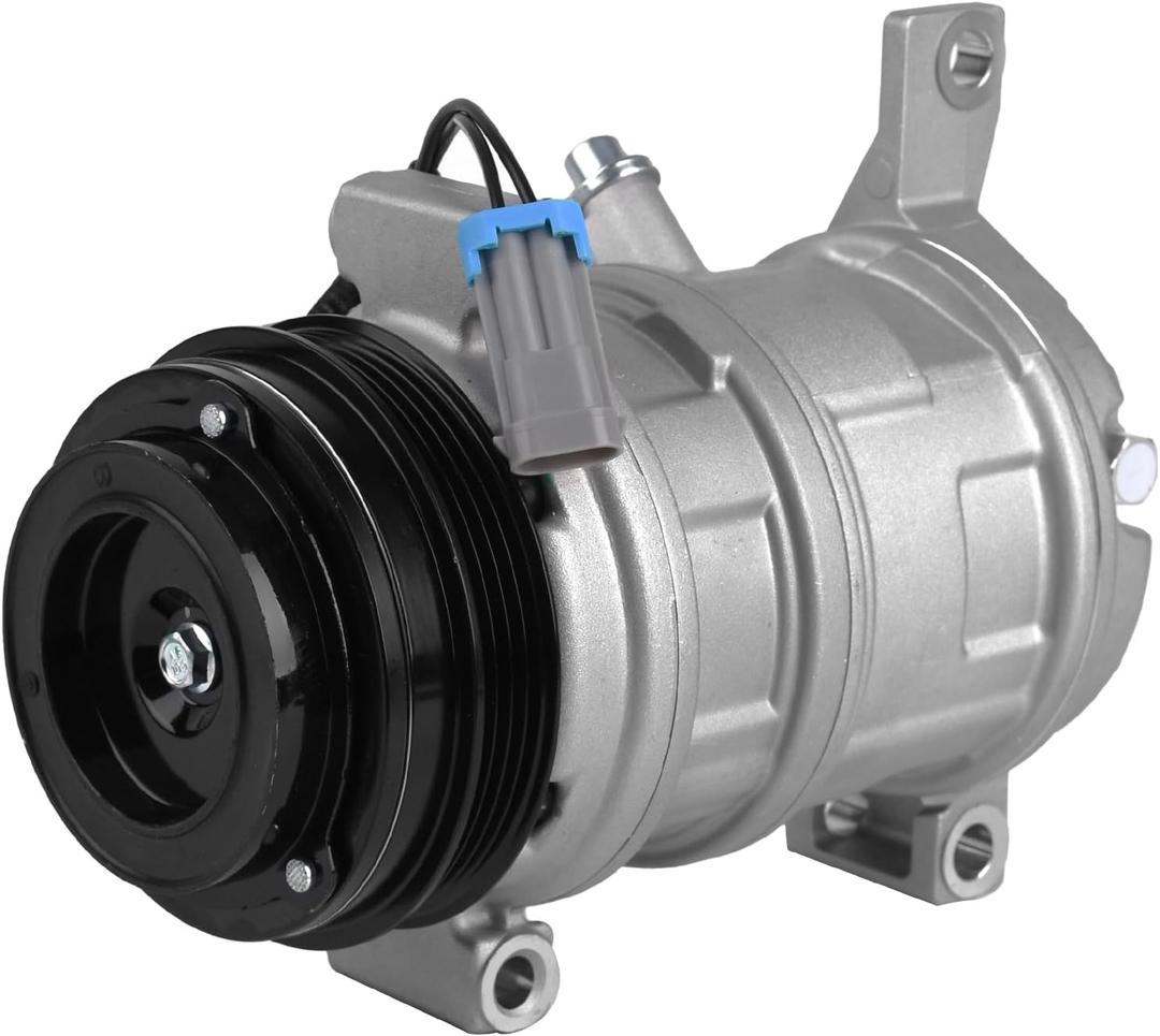 KUSATEC CO29002C Air Conditioning AC Compressor Fit for Cadillac Escalade ESV EXT,Chevy Avalanche Express Silverado Sonora Suburban Tahoe,GMC Canyon Savana Sierra Yukon XL,Hummer H2 H3T
