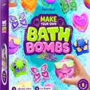 Dan&Darci Bath Bomb Making Kit for Kids - Kid Crafts Science Project - Gifts for Girls and Boys - Craft Activity Gift for Age 6, 7, 8, 9, 10, 11 & 12 Year Old Girl - Makes 10 Baths Bombs Fizzies