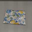 Artoid Mode Blue Lemon Iris Summer Table Runner, Seasonal Spring Kitchen Dining Table Decor for Home Party Decor 13x72 Inch