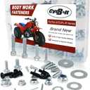 330 PCS ATV Body Bolts Kit Fit for ATC70 ATC350 ATC90 ATC185 ATC110 ATC250 ATC125 ATC200 FL250R FL400R FL350R Body Work Screw Bolt Screws Fasteners Set