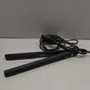 HOT TOOLS Black Gold Ionic 1 1/4 Inch Flat Iron, Use as Straightener for Sleek Straight Hair or Use Rounded Edges for Shiny Curls and Waves, Stylist-Preferred