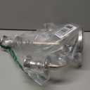 Deco 79 Aluminum Metal Scroll Decorative Candelabra Candlestick Holder, Candlestand 14" x 6" x 14", Silver