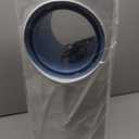 MYICY Windowless Air Conditioner, 27" Bladeless Evaporative Air Cooler with 4 Modes & 3 Speeds, Double Tanks, 4 Ice Packs, 25FT Remote,7H Timer, Portable Swamp Cooler Air Conditioner No Window Needed (10.24" x 9.84" x 26.38", White)