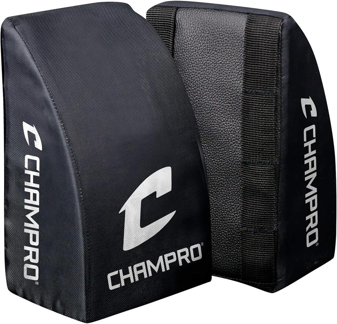 Champro Catcher's Knee Support (Black, Youth)